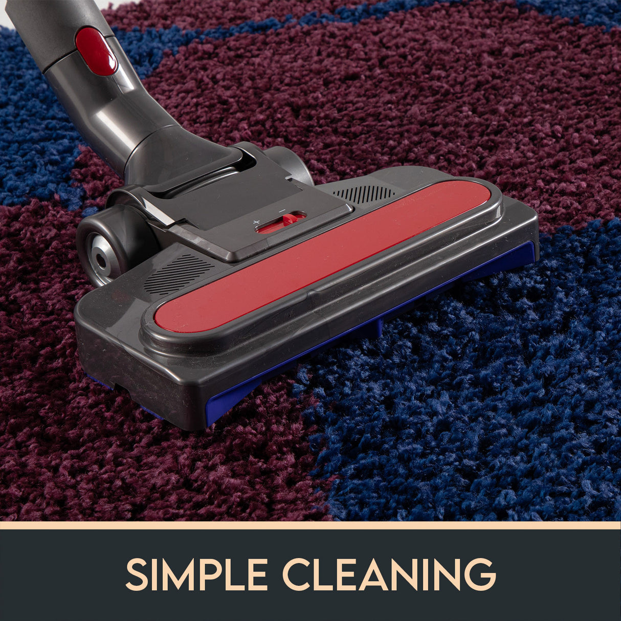 Ball 6001 Marineblau – Hochflor Shaggy Teppich für extra Komfort