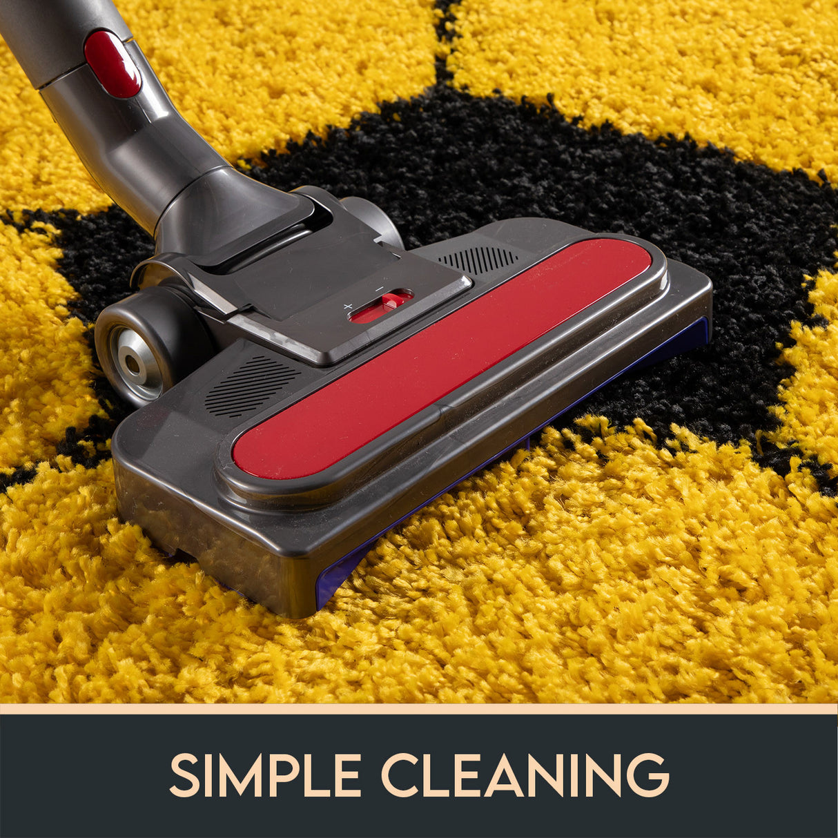 Ball 6001 Gelb – Hochflor Shaggy Teppich für extra Komfort