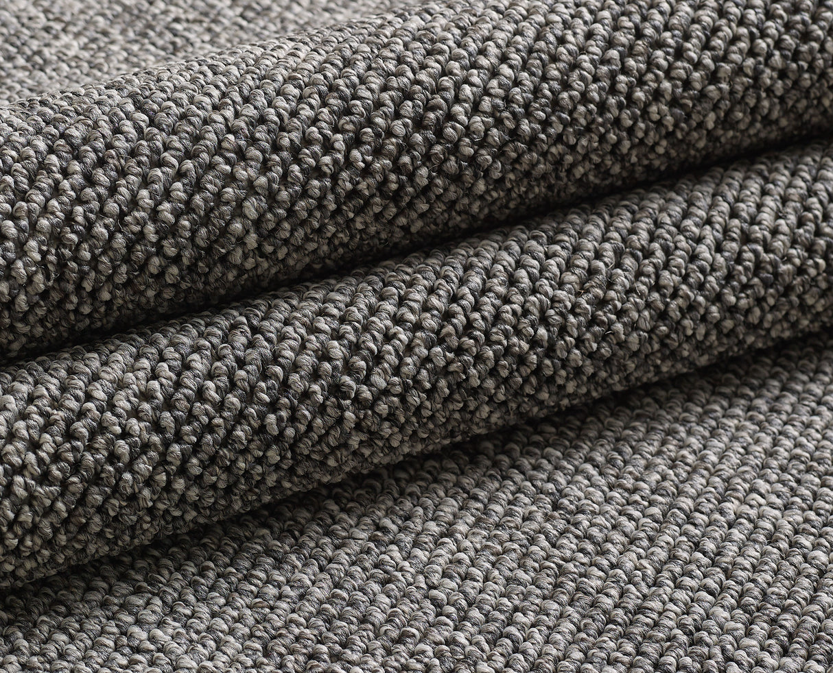 Eliz 4300 Grau – Moderner Uni Teppich für Ruhe & Harmonie