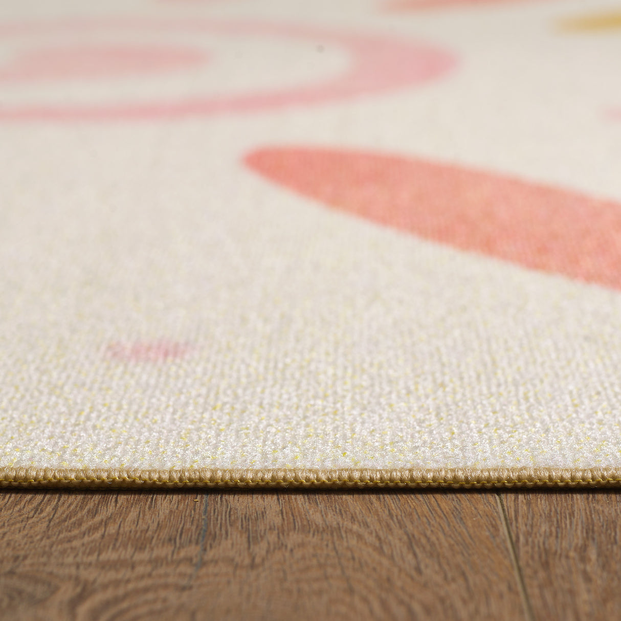 Diva 2021 Creme – Kinder Teppich – Rutschfester Kinderteppich mit weicher Oberfläche