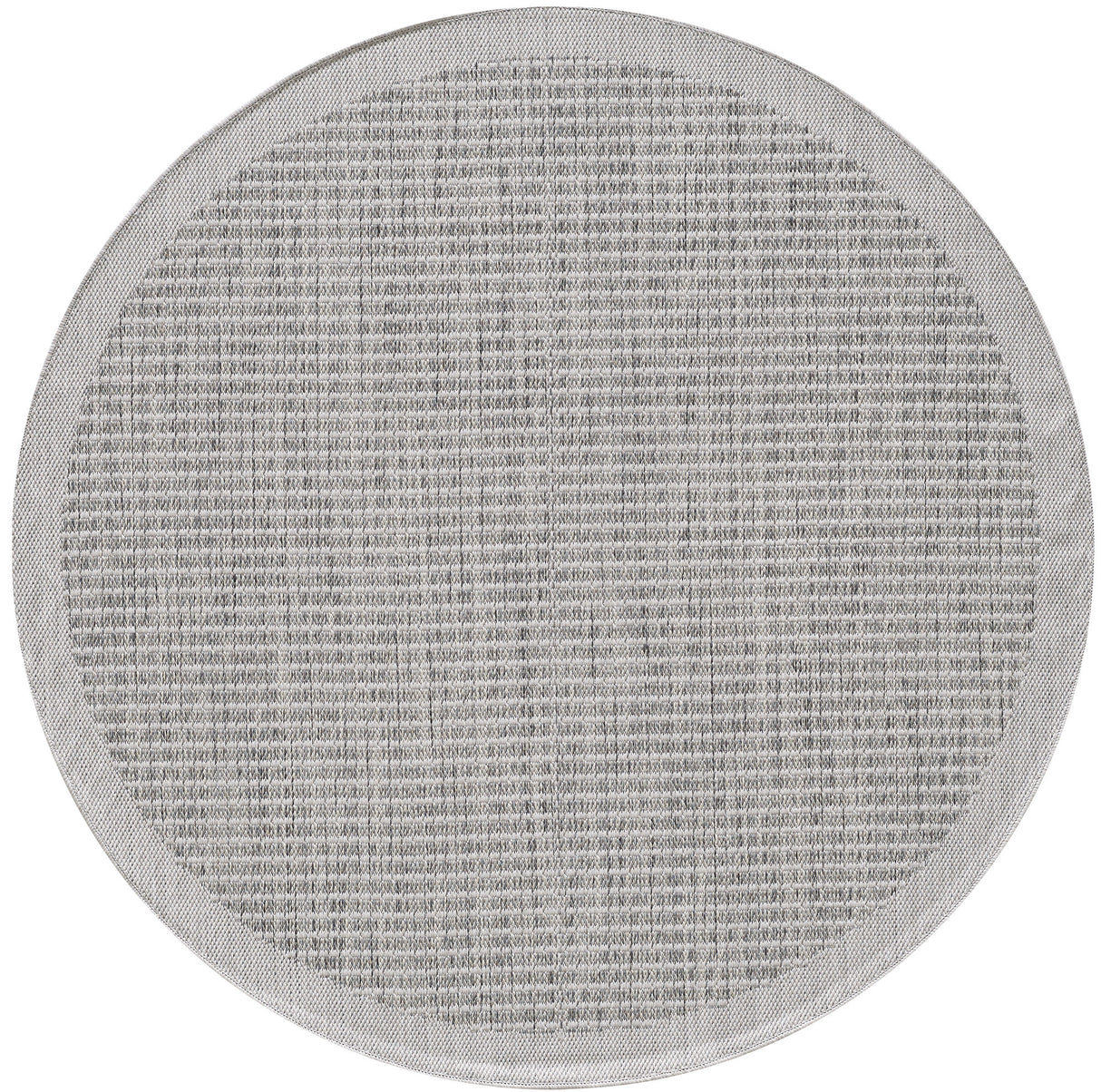 Terra 1410 Grau – Wetterfester Teppich für Innen- & Außenbereiche