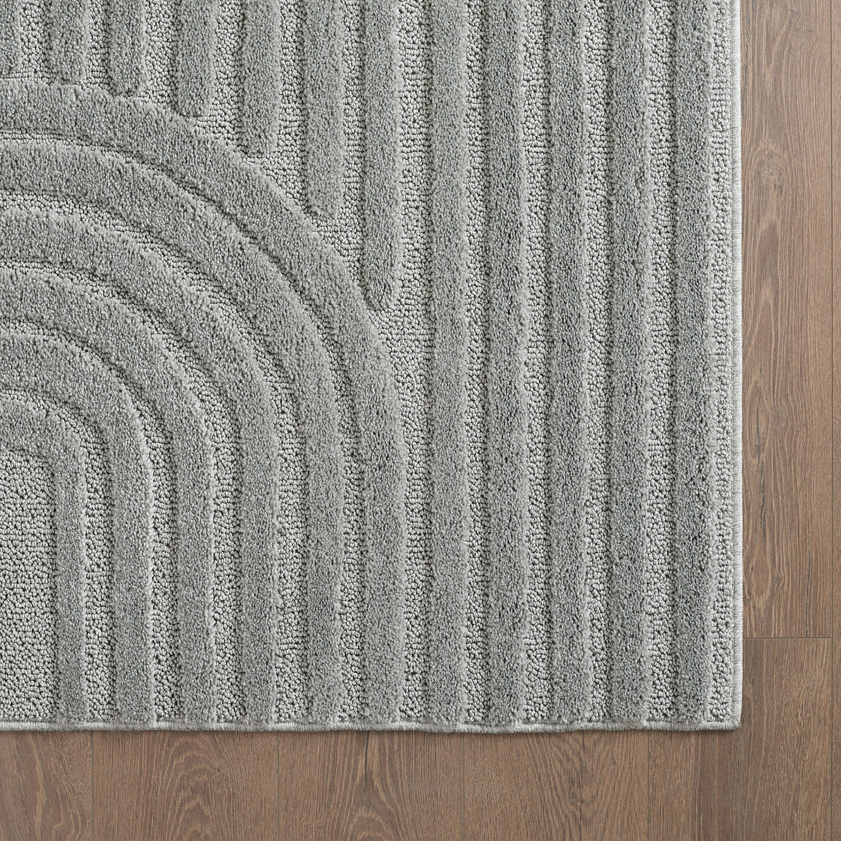 Pera 1121 Silber – Eleganter Uni Teppich mit ruhiger Ausstrahlung