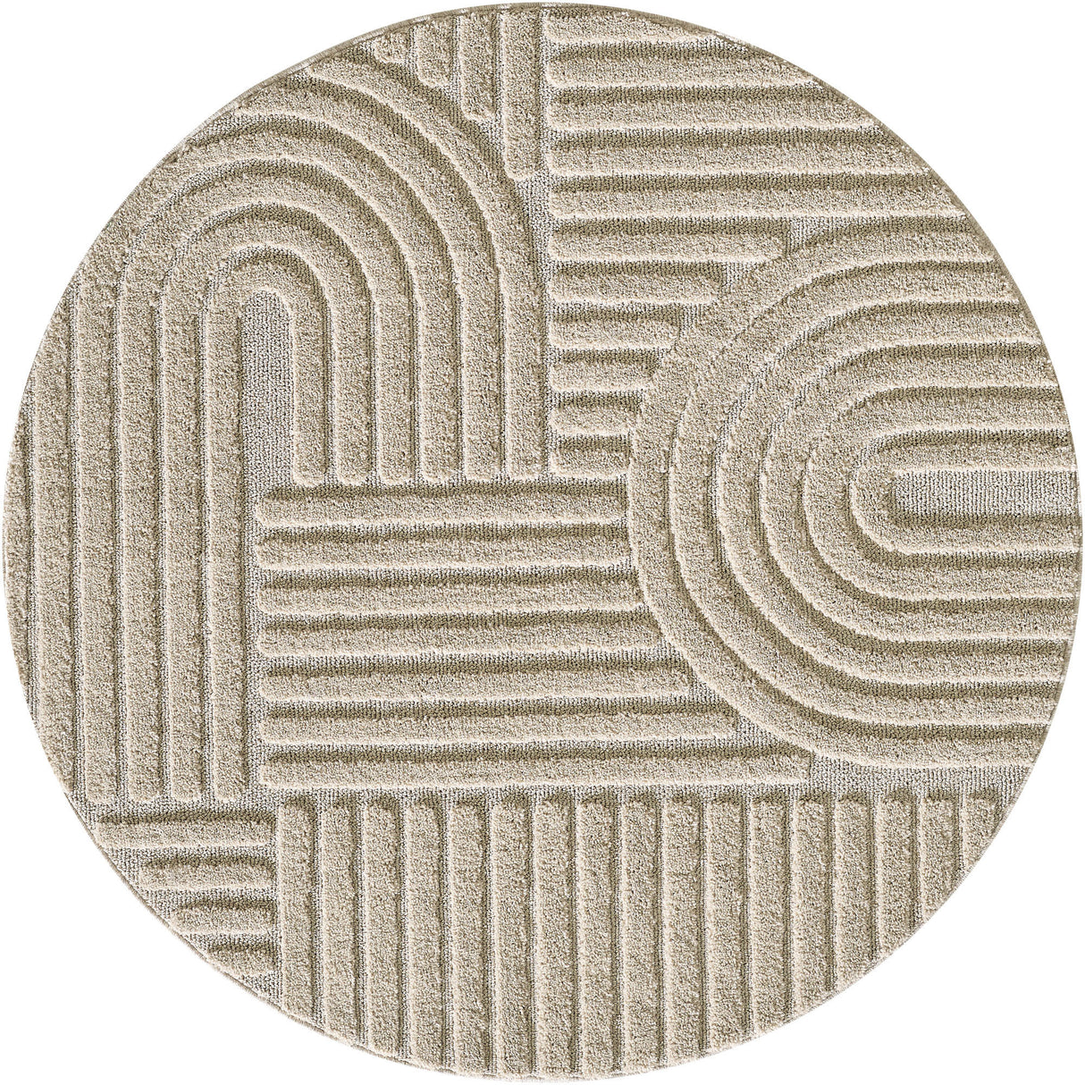 Pera 1121 Beige – Eleganter Uni Teppich mit ruhiger Ausstrahlung