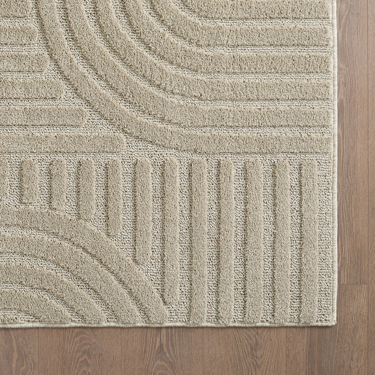 Pera 1121 Beige – Eleganter Uni Teppich mit ruhiger Ausstrahlung