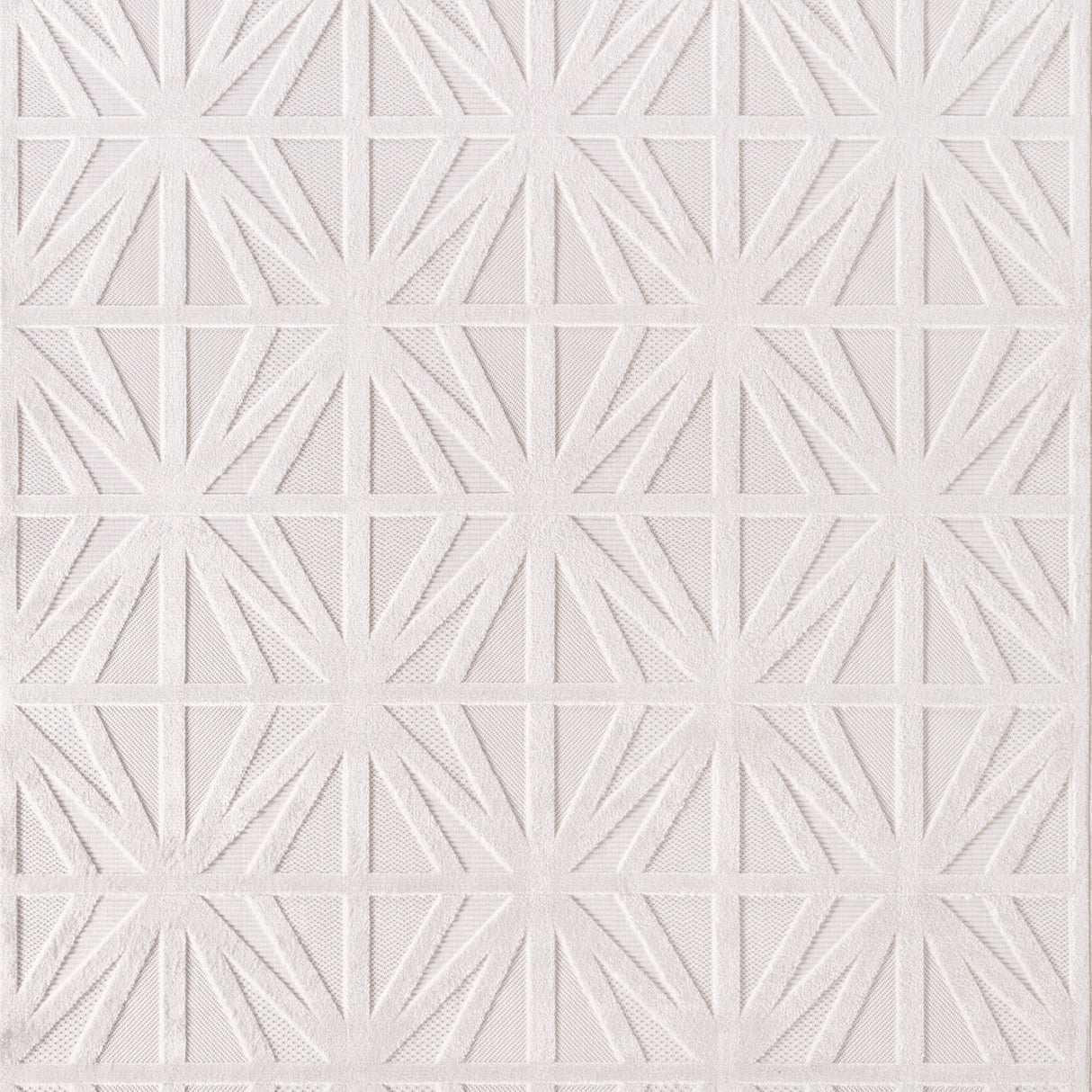 Belle 1655 Creme – 3D Effekt Teppich mit moderner Struktur