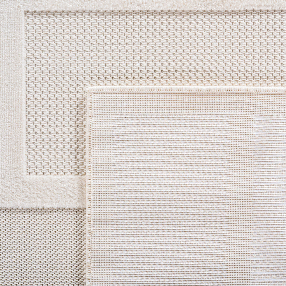 Belle 1657 Creme – 3D Effekt Teppich mit moderner Struktur