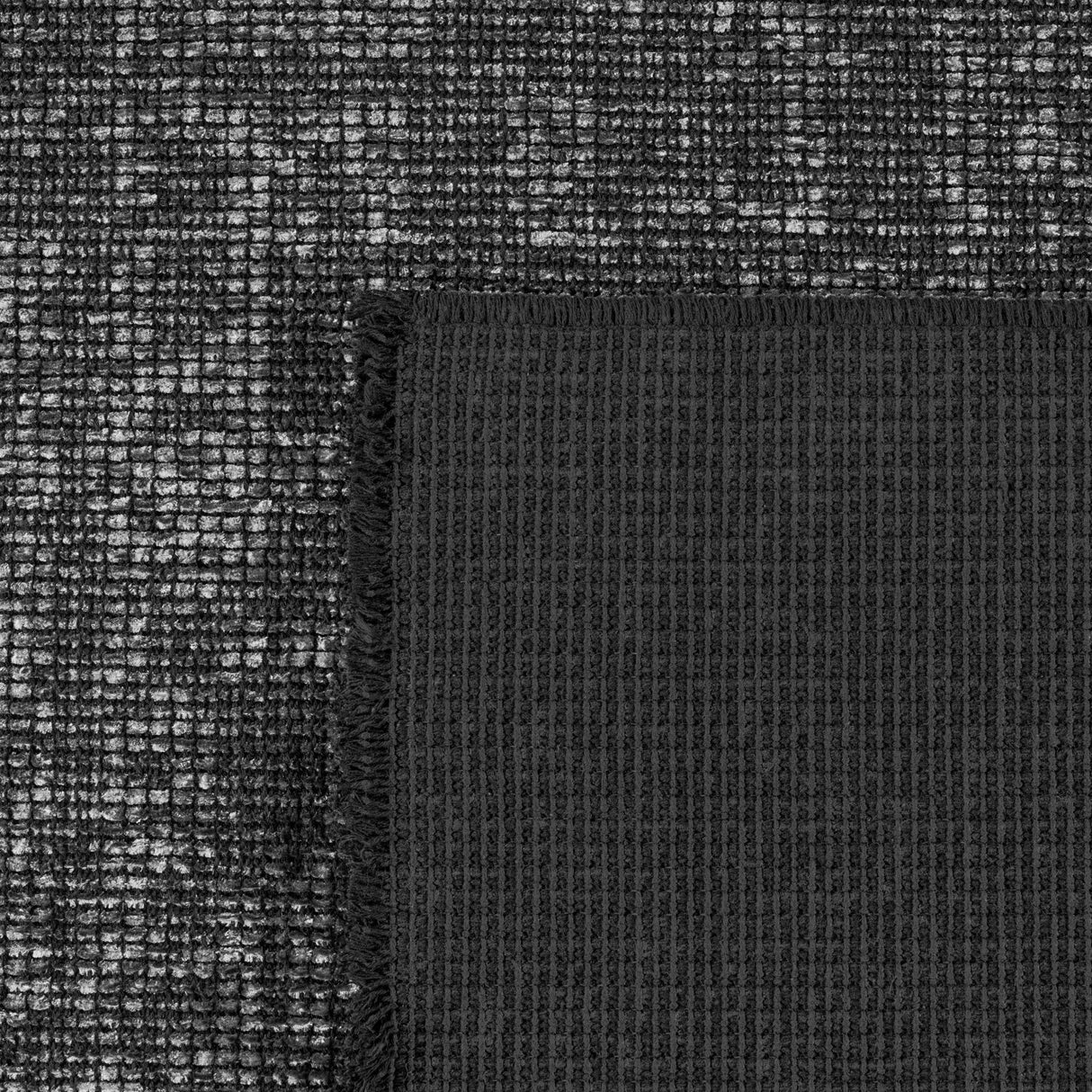 Zeno 1900 Grau – Moderner Uni Teppich mit zeitlosem Design