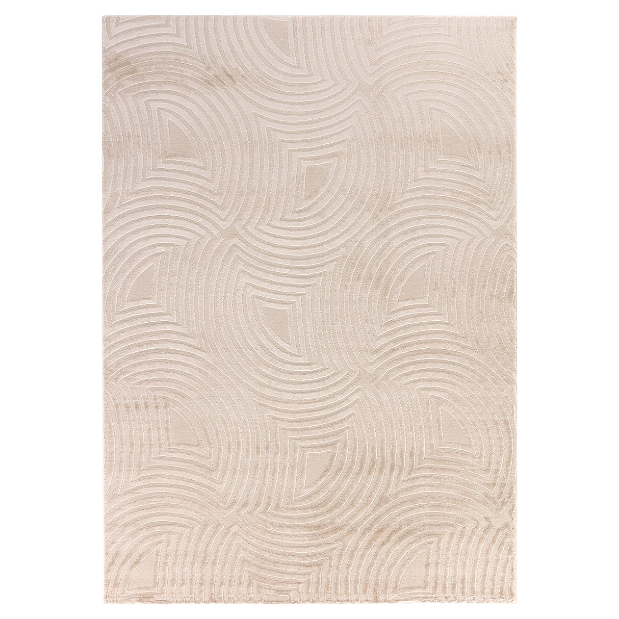 Bellino 1113 Beige – 3D Effekt Teppich mit moderner Struktur