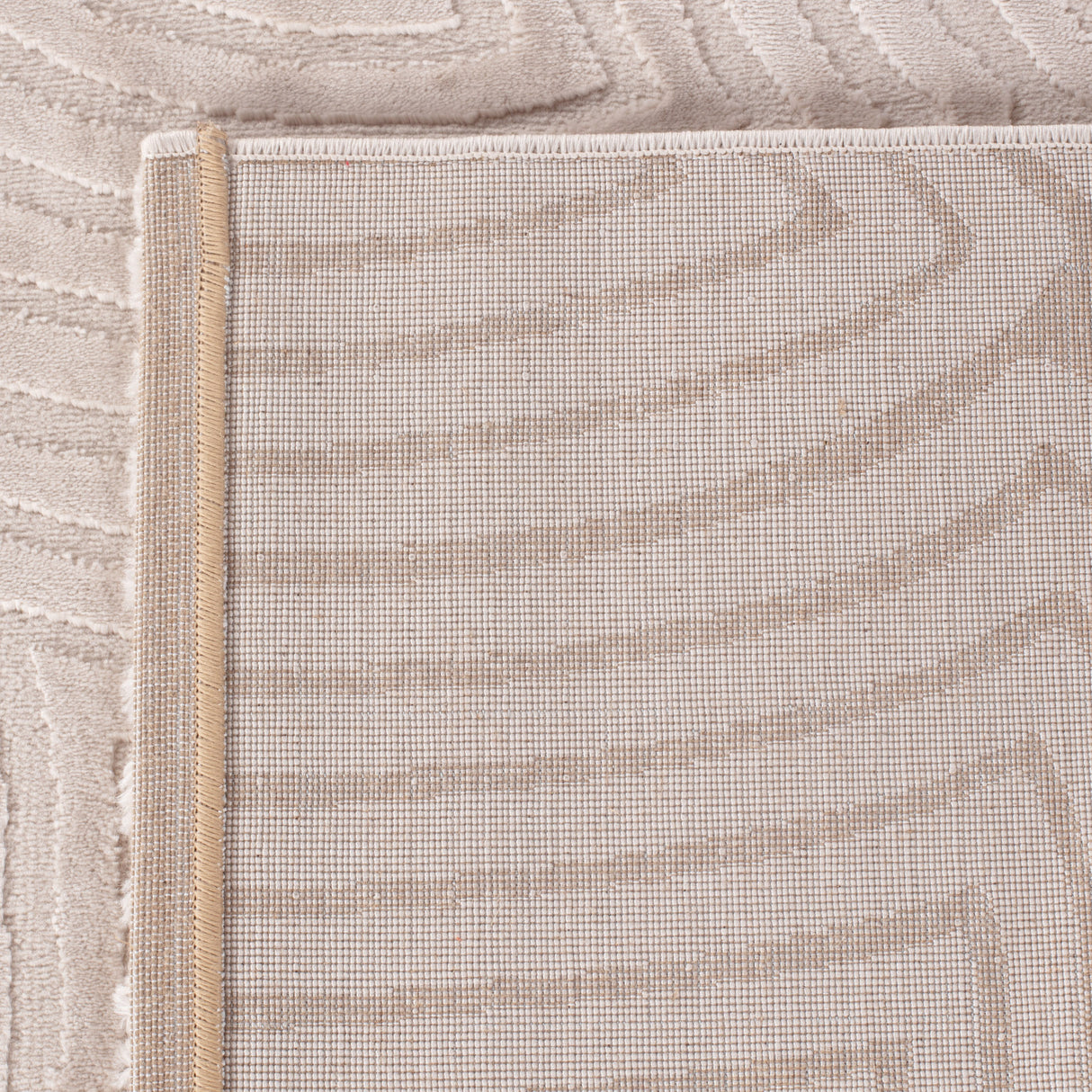 Bellino 1113 Beige – 3D Effekt Teppich mit moderner Struktur