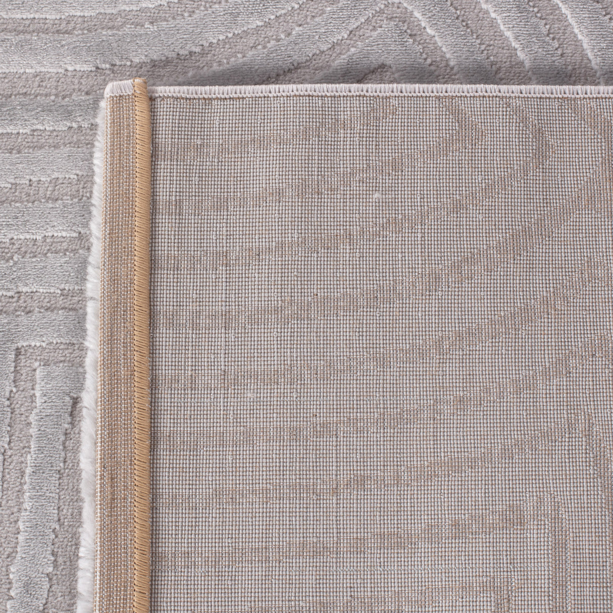 Bellino 1113 Silber – 3D Effekt Teppich mit moderner Struktur