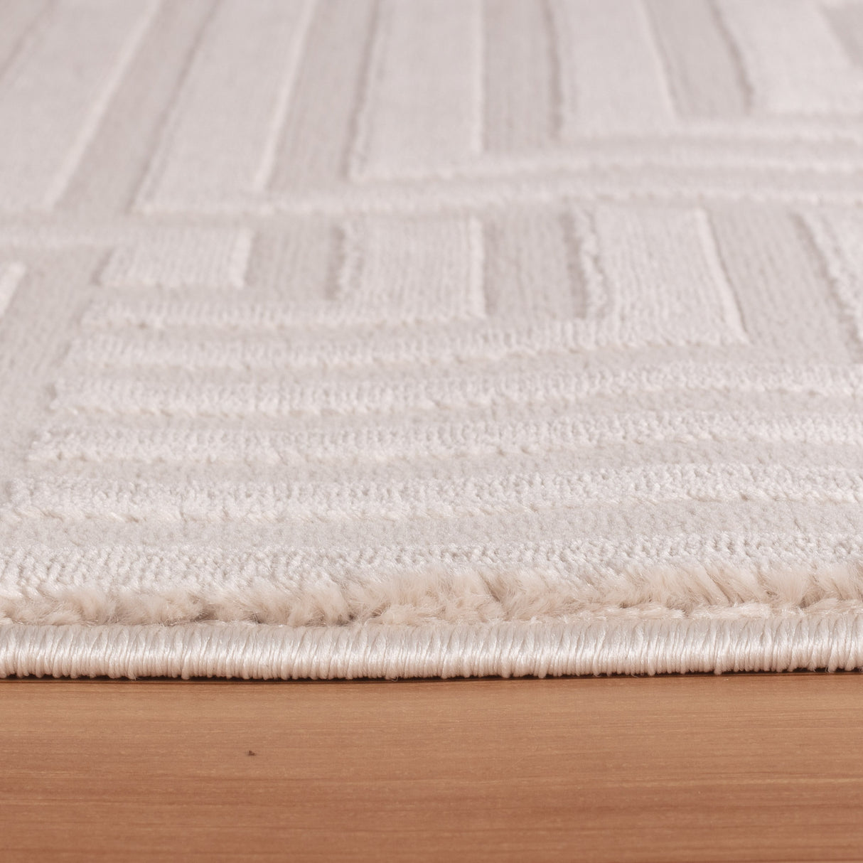 Bellino 1114 Beige – 3D Effekt Teppich mit moderner Struktur