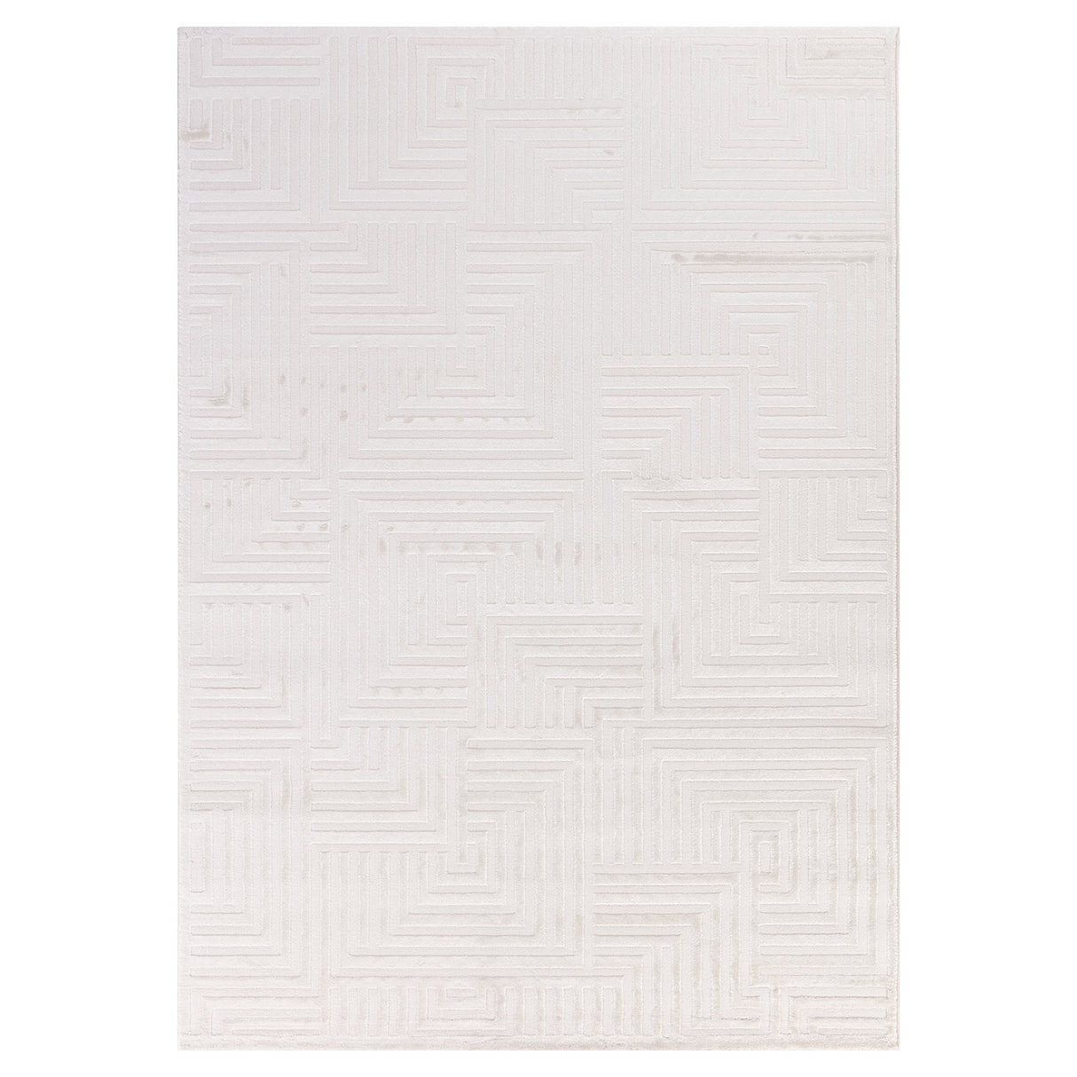 Bellino 1114 Creme – 3D Effekt Teppich mit moderner Struktur