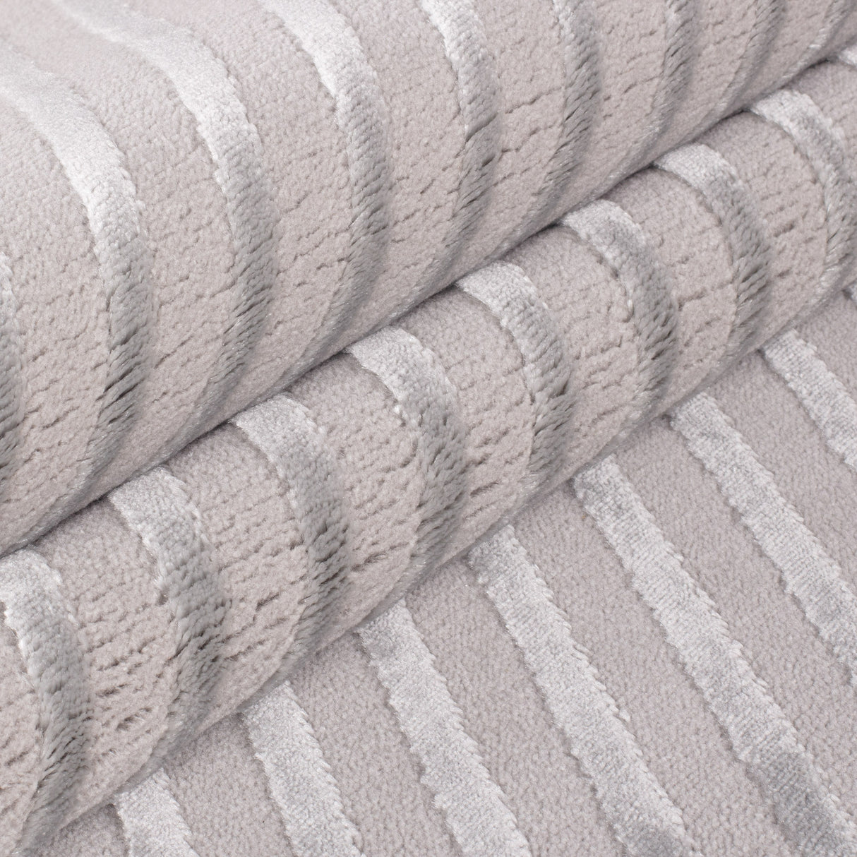 Bellino 1115 Silber – 3D Effekt Teppich mit moderner Struktur
