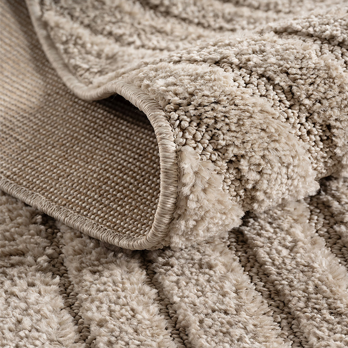 Pera 1122 Beige – Eleganter Uni Teppich mit ruhiger Ausstrahlung