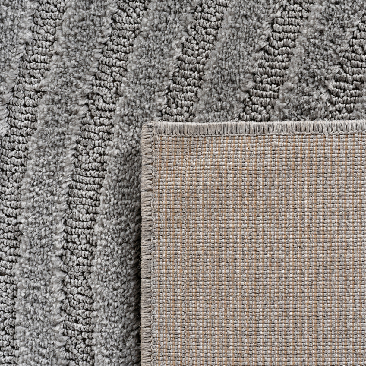 Pera 1122 Silber – Eleganter Uni Teppich mit ruhiger Ausstrahlung