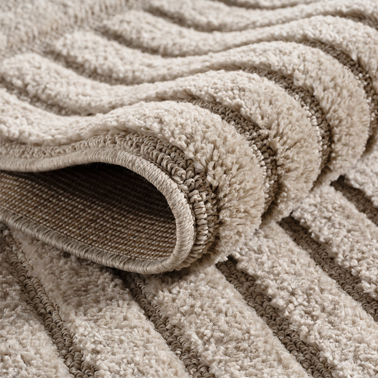 Pera 1123 Beige – Eleganter Uni Teppich mit ruhiger Ausstrahlung