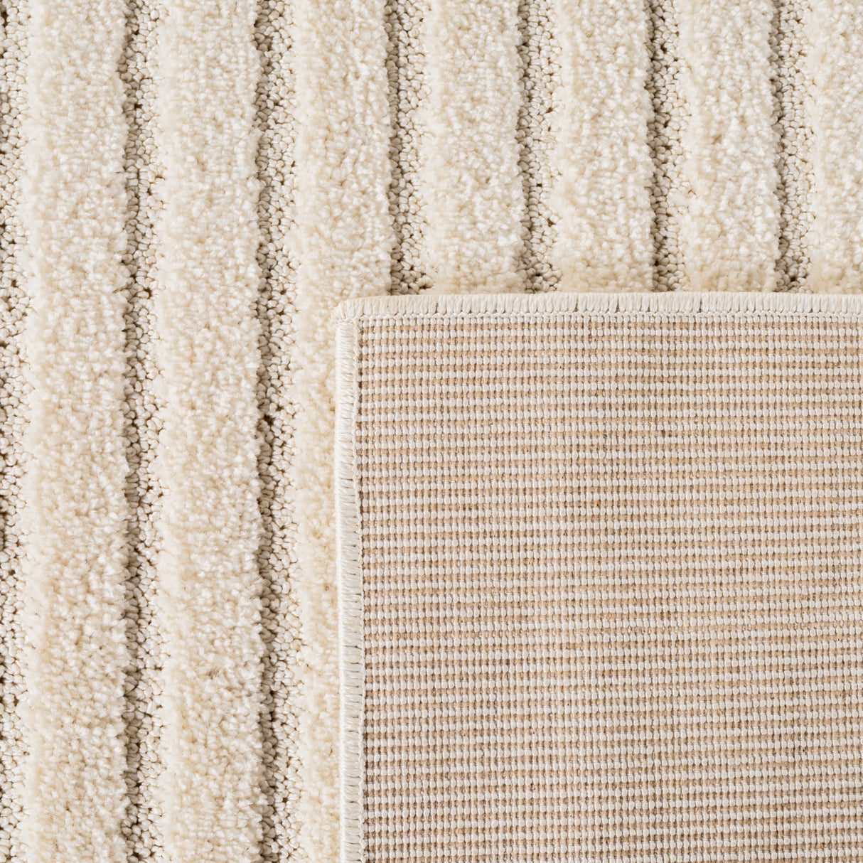 Pera 1123 Creme – Eleganter Uni Teppich mit ruhiger Ausstrahlung