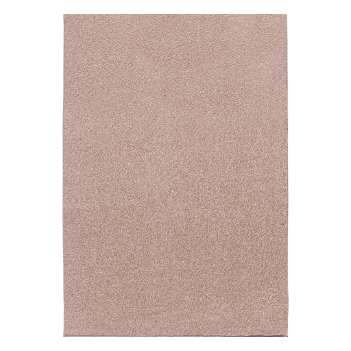Nils 7000 Rosa – Komfortabler Uni Teppich mit weicher Filz-Rückseite