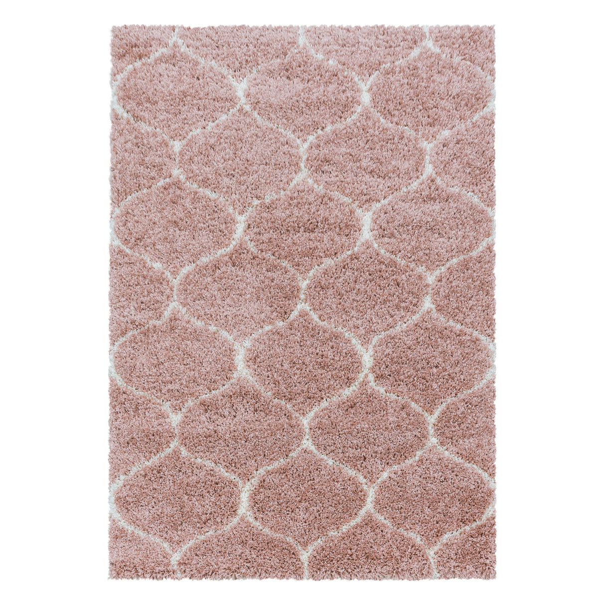 Wellen Shaggy 3201 Rosa – Hochflor Shaggy Teppich für extra Komfort