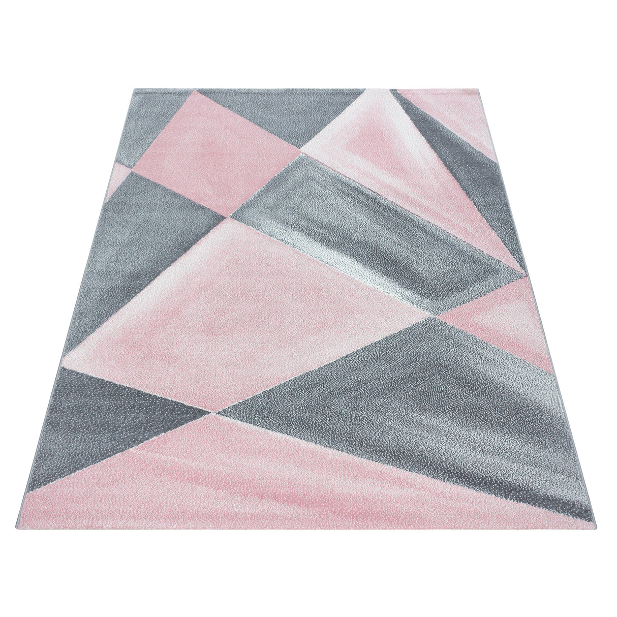 Alfa 1130 Pink – Modern solid-color carpet with a timeless design