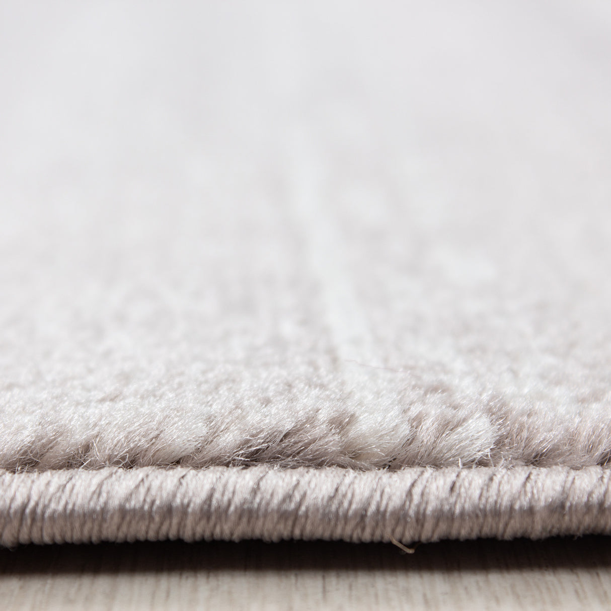 Nour 8000 Beige – Moderner Uni Teppich mit zeitlosem Design