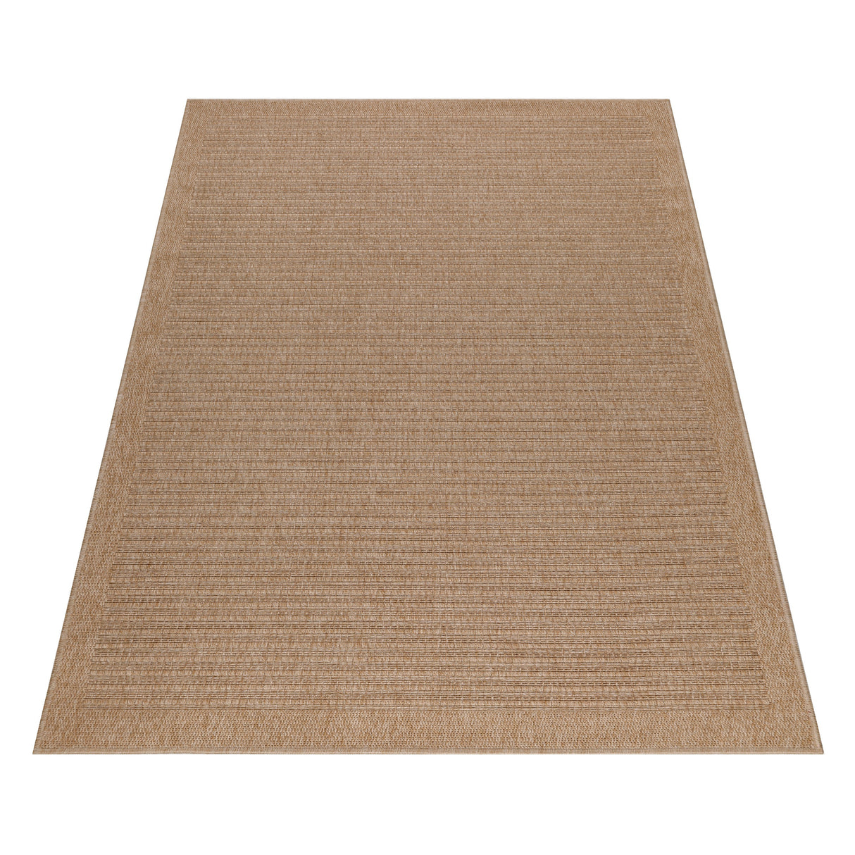 Sahara 8712 Beige – Wetterfester Teppich für Innen- & Außenbereiche