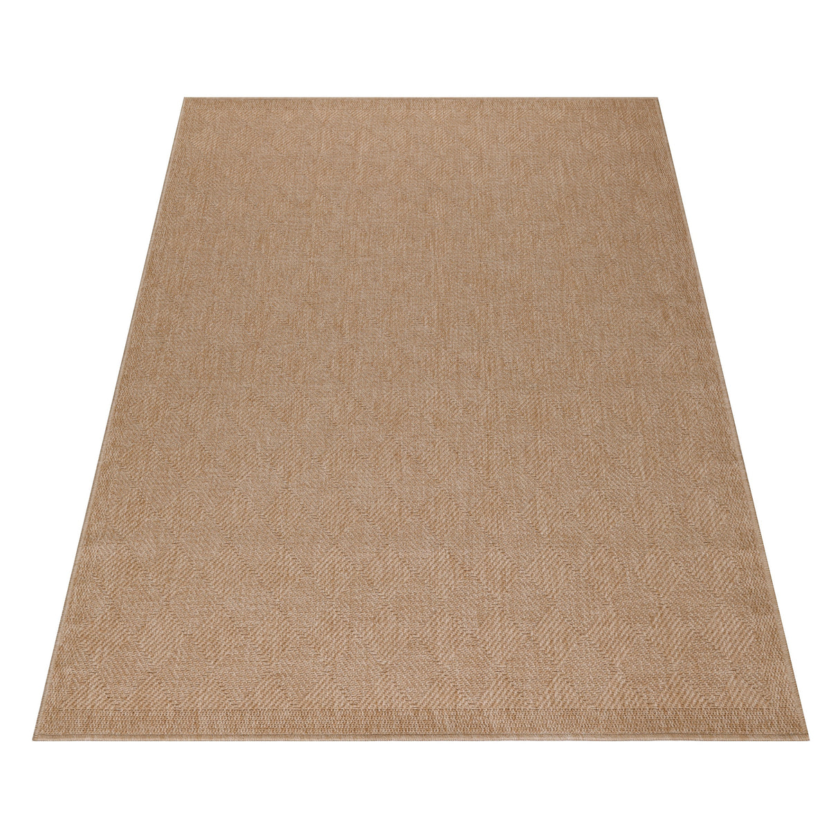 Sahara 8713 Beige – Wetterfester Teppich für Innen- & Außenbereiche
