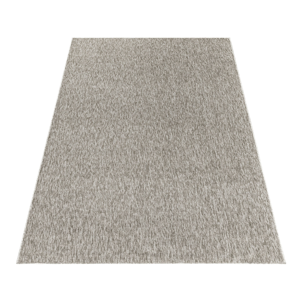 Aura 1800 Beige – Moderner Uni Teppich mit zeitlosem Design