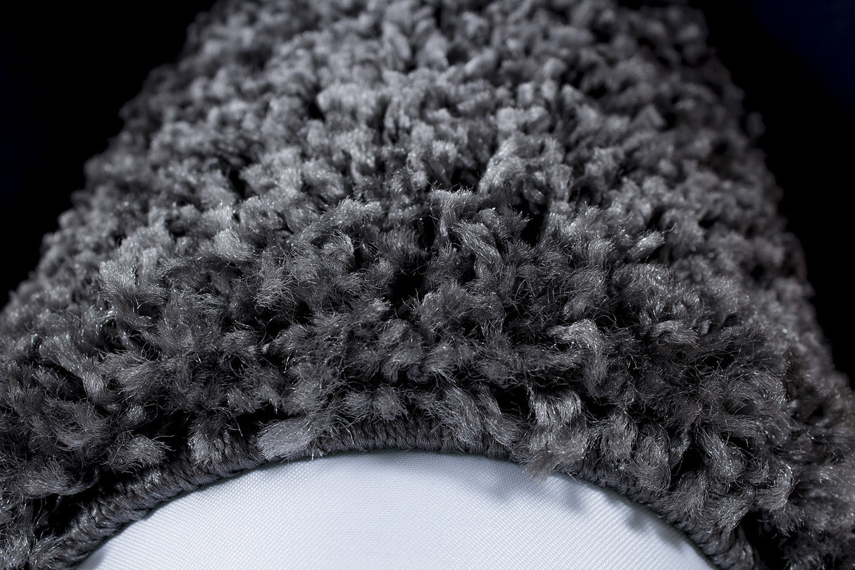 Dama 1503 Grau – Hochflor Shaggy Teppich für warme Wohnatmosphäre