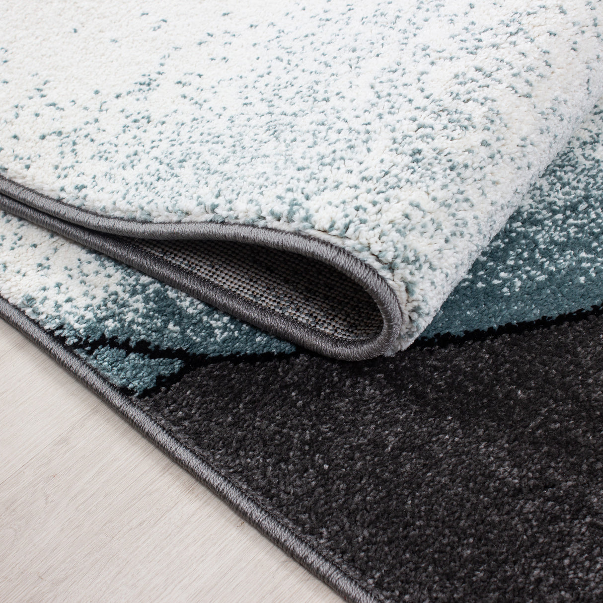 Kinder 560 Blau – Kinder Teppich – weich, pflegeleicht & robust