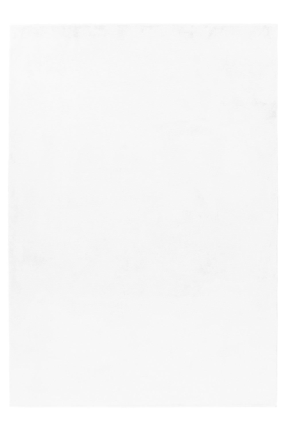 Pufi 5100 Weiß – Moderner Shaggy Teppich für gemütliche Wohnräume