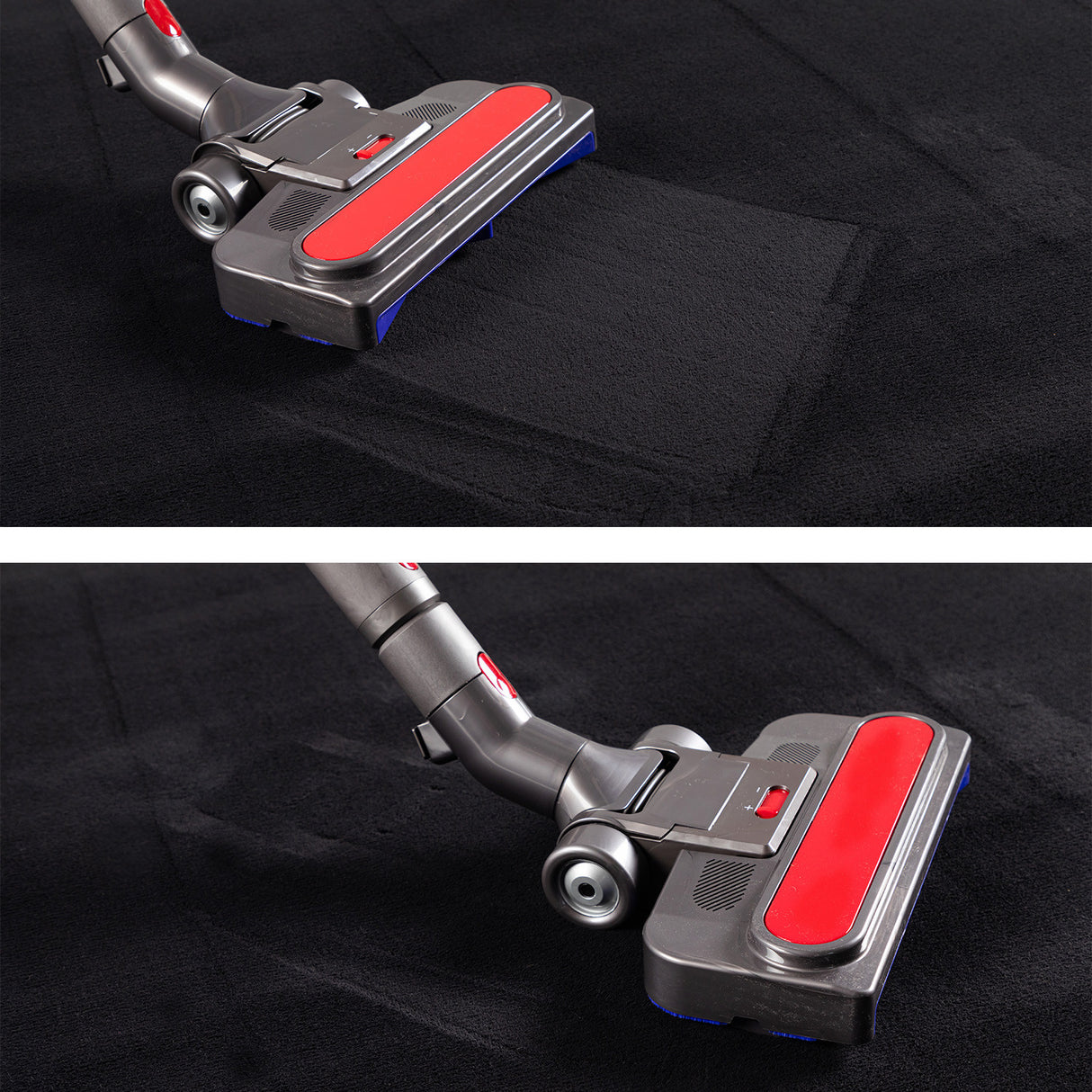 Laura 5400 Schwarz – Pflegeleichter Uni Teppich mit rutschfester Rückseite