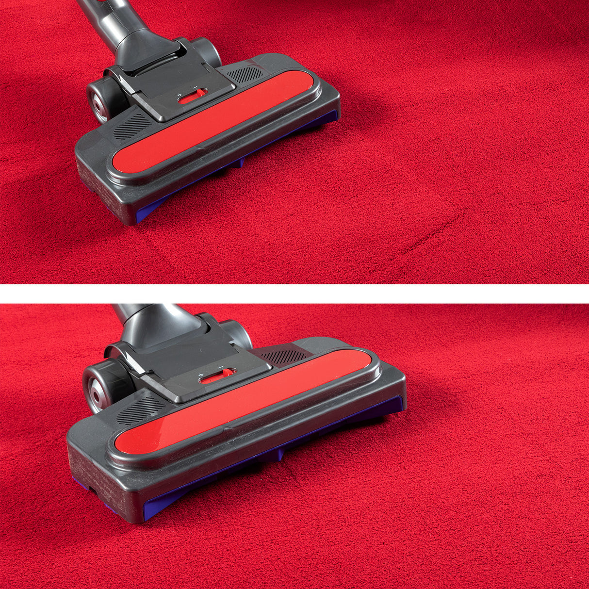 Laura 5400 Rot – Pflegeleichter Uni Teppich mit rutschfester Rückseite