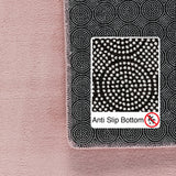 Laura 5400 Rosa – Pflegeleichter Uni Teppich mit rutschfester Rückseite