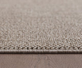 Eliz 4300 Brown – Modern solid-color rug for peace &amp; harmony