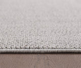 Eliz 4300 Silber – Moderner Uni Teppich für Ruhe & Harmonie