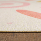 Diva 2021 Creme – Kinder Teppich – Rutschfester Kinderteppich mit weicher Oberfläche