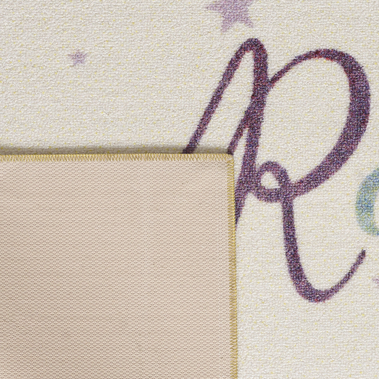 Diva 2018 Creme – Kinder Teppich – Rutschfester Kinderteppich mit weicher Oberfläche