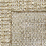Terra 1410 Beige – Wetterfester Teppich für Innen- & Außenbereiche