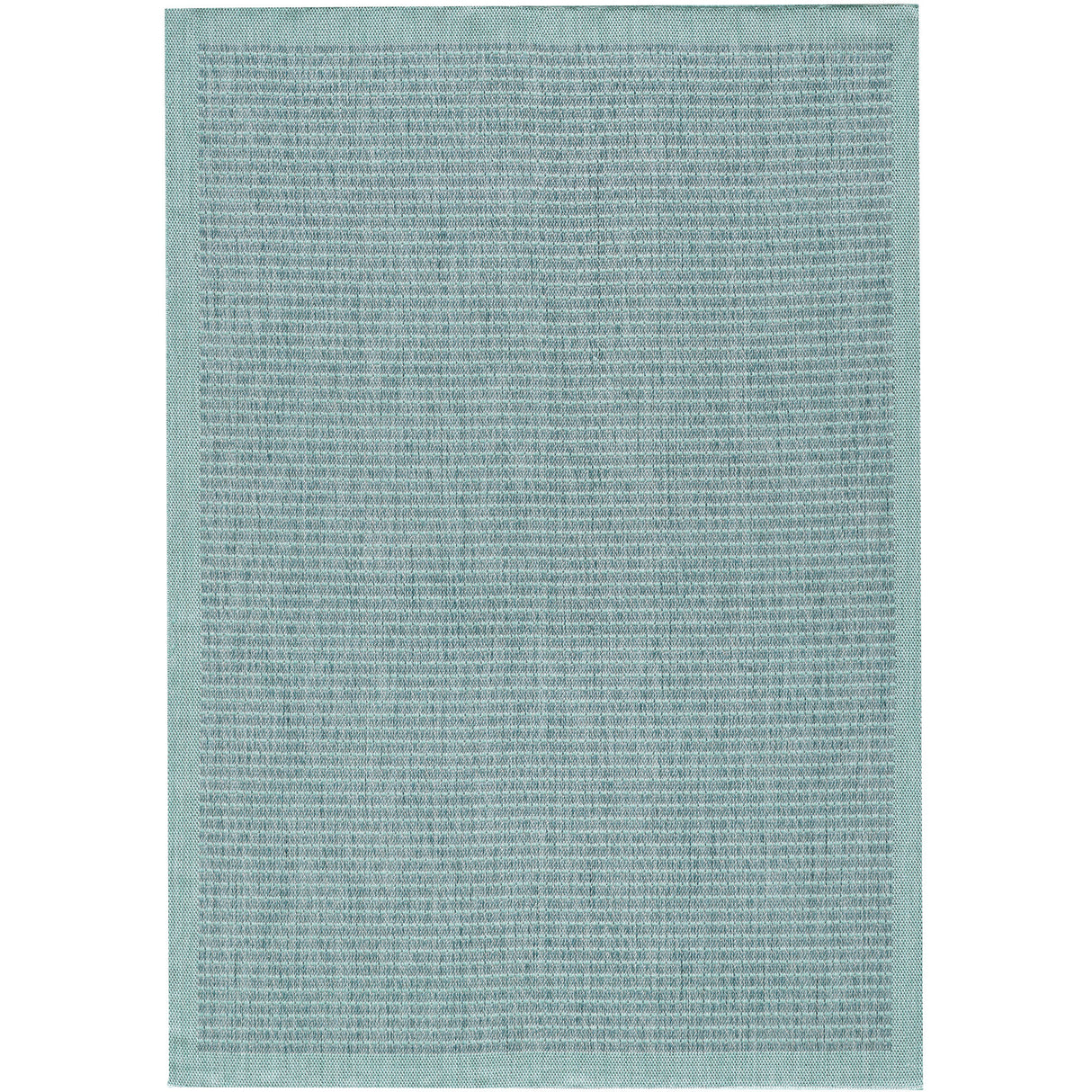 Terra 1410 Blau – Wetterfester Teppich für Innen- & Außenbereiche