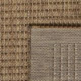 Terra 1410 Braun – Wetterfester Teppich für Innen- & Außenbereiche
