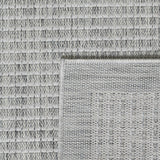 Terra 1410 Grau – Wetterfester Teppich für Innen- & Außenbereiche