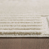 Pera 1121 Creme – Eleganter Uni Teppich mit ruhiger Ausstrahlung