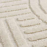 Pera 1121 Creme – Eleganter Uni Teppich mit ruhiger Ausstrahlung
