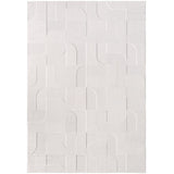 Belle 1651 Creme – 3D Effekt Teppich mit moderner Struktur