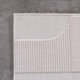 Belle 1651 Creme – 3D Effekt Teppich mit moderner Struktur