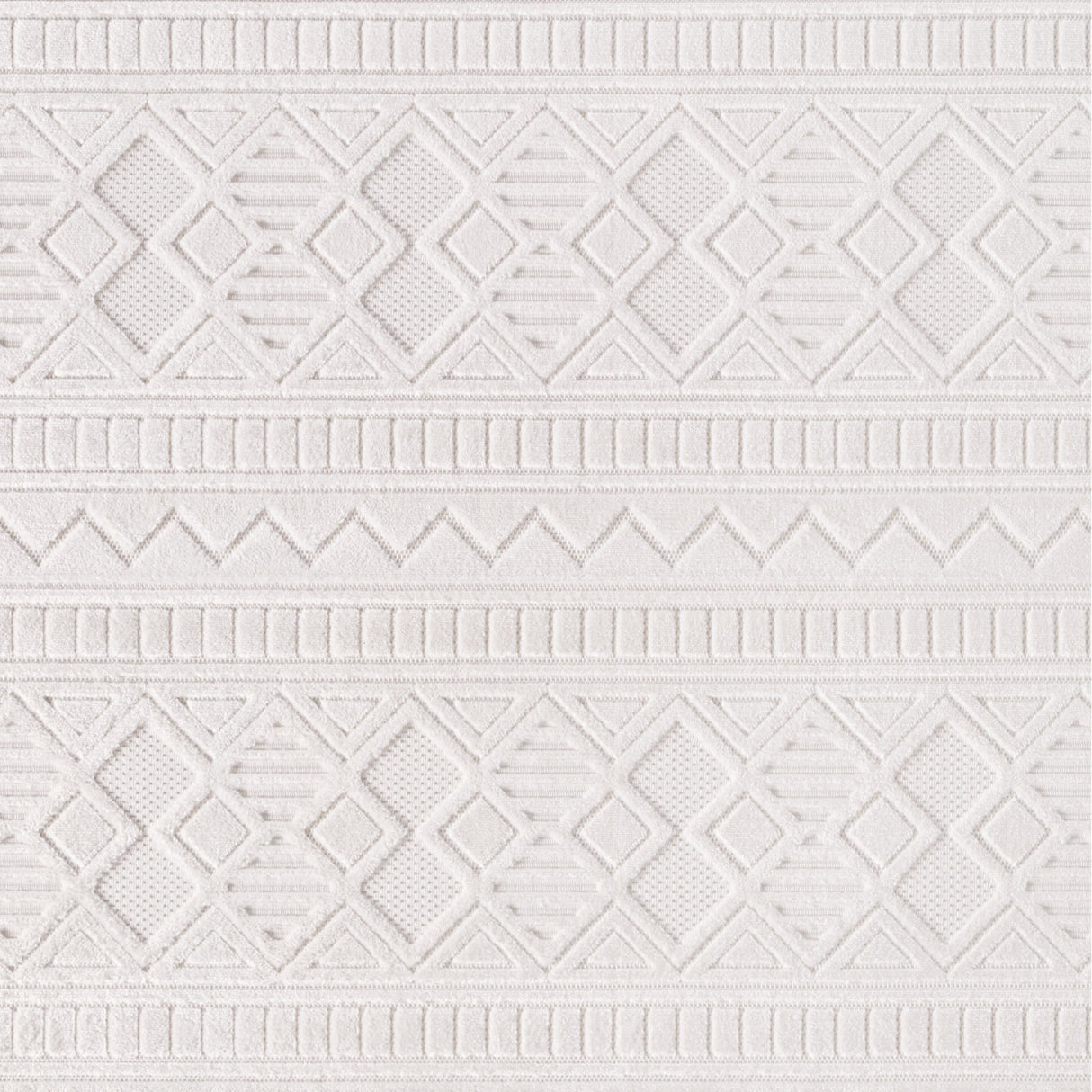 Belle 1652 Creme – 3D Effekt Teppich mit moderner Struktur