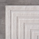 Belle 1653 Creme – 3D Effekt Teppich mit moderner Struktur