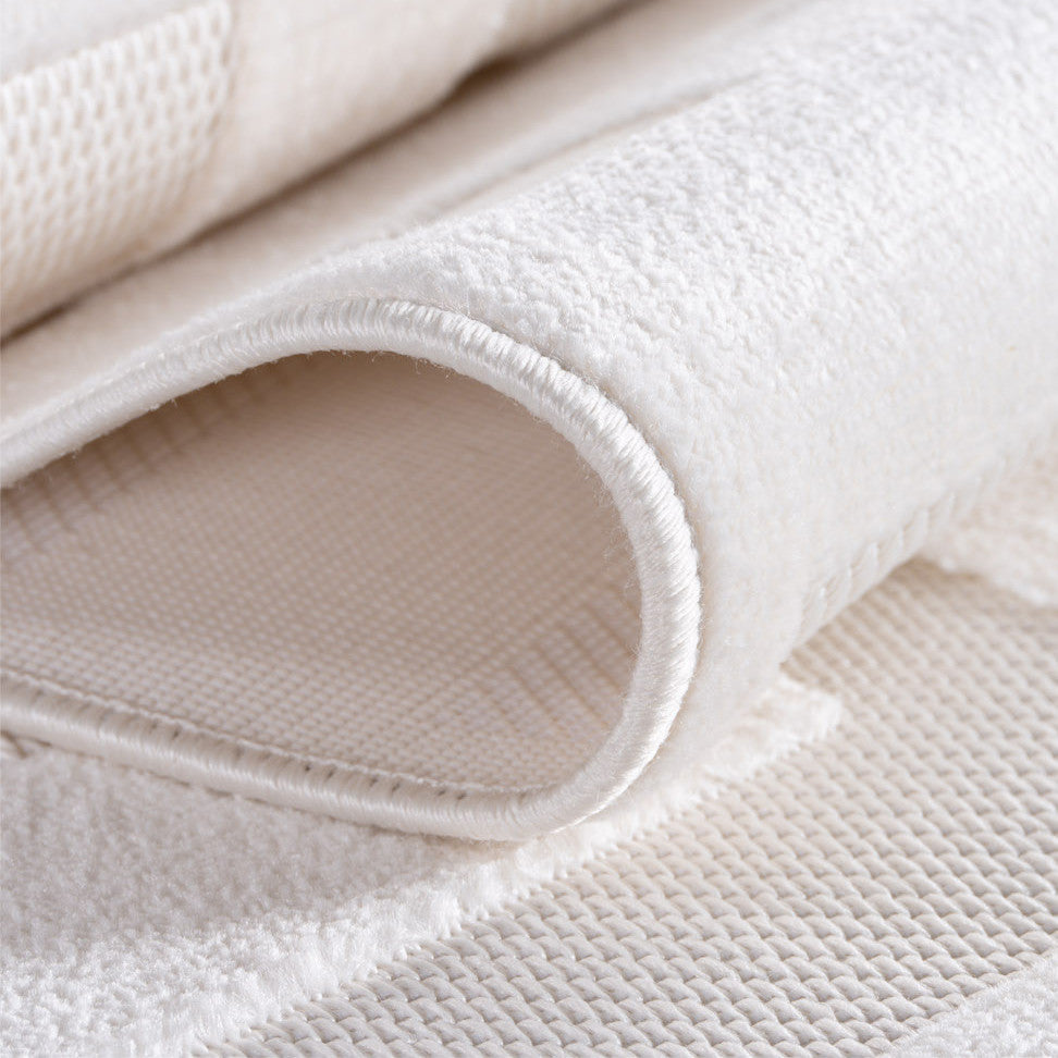 Belle 1656 Creme – 3D Effekt Teppich mit moderner Struktur