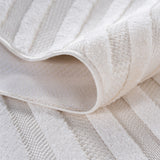 Belle 1658 Creme – 3D Effekt Teppich mit moderner Struktur